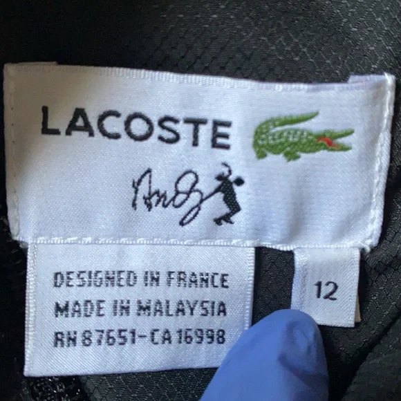 Lacoste kids Tracksuit Set Sz 12 - Picture 2 of 15